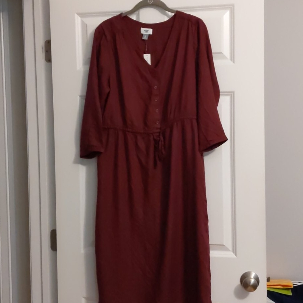 Tie waist dress